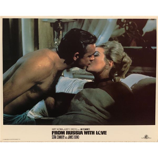 From Russia With Love 1984R Original Vintage Lobby Card