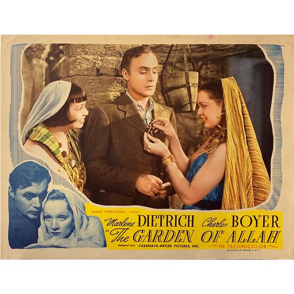 The Garden of Allah 1945R Original Vintage Lobby Card