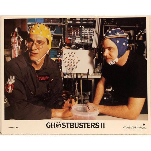 Ghostbusters II original 1989 vintage lobby card