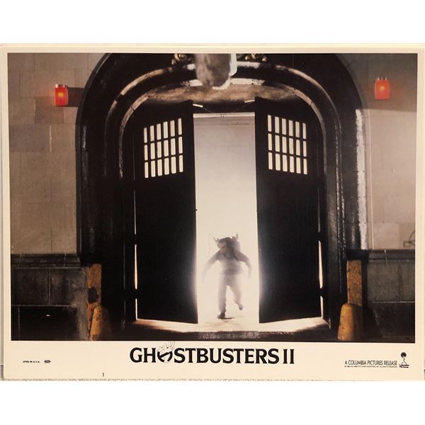 Ghostbusters II original 1989 vintage lobby card
