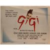 Image 1 : Gigi original 1958 vintage lobby card