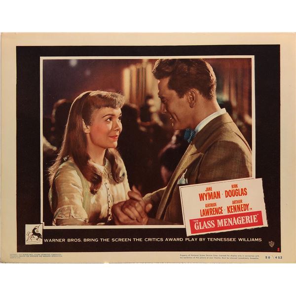 The Glass Menagerie original 1950 vintage lobby card