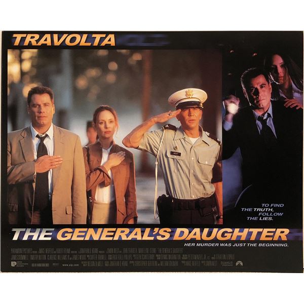The General's Daughter original 1999 vintage lobby card