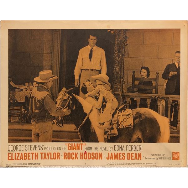 Giant original 1963R vintage lobby card