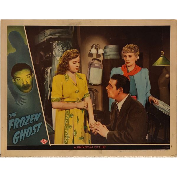 The Frozen Ghost 1945 Original Vintage Lobby Card