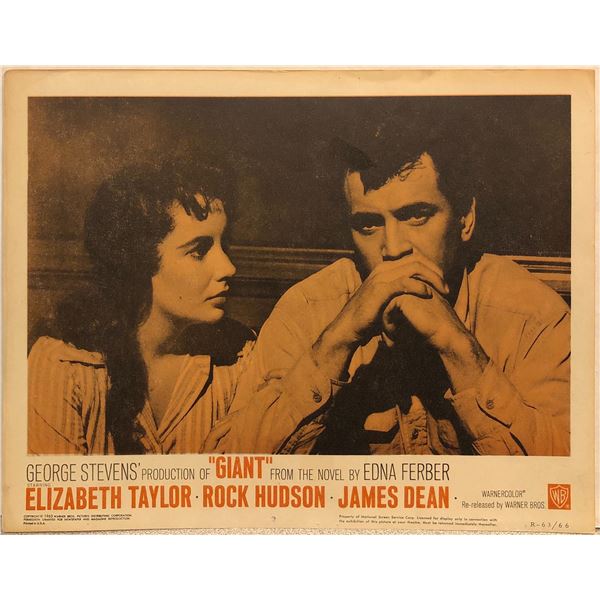 Giant original 1963R vintage lobby card