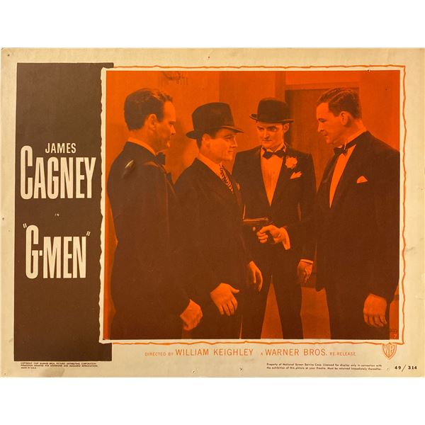 G-Men 1949R Original Vintage Lobby Card