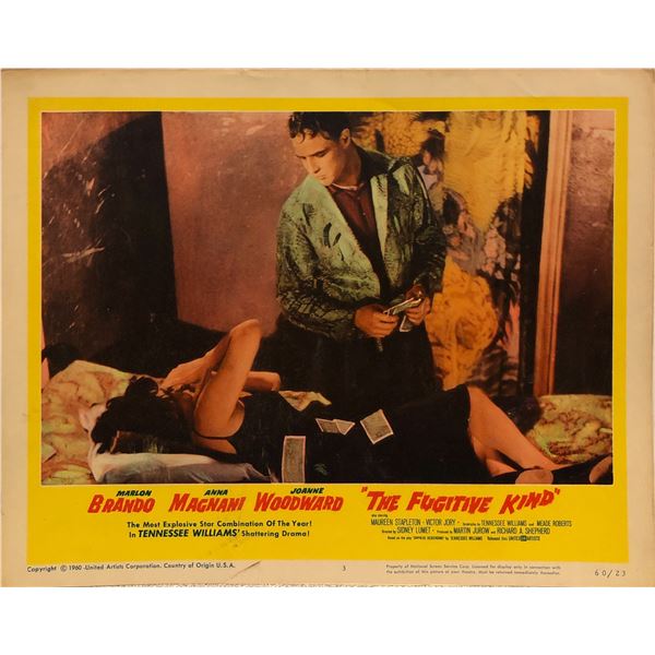 The Fugitive Kind 1960 Original Vintage Lobby Card