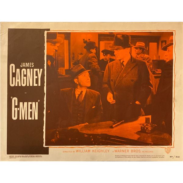 G-Men 1949R Original Vintage Lobby Card