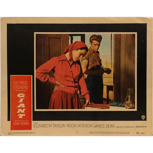 Giant original 1956 vintage lobby card