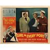 Image 1 : A Girl in Every Port original 1952 vintage lobby card