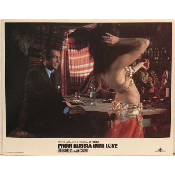 From Russia With Love 1984R Original Vintage Lobby Card