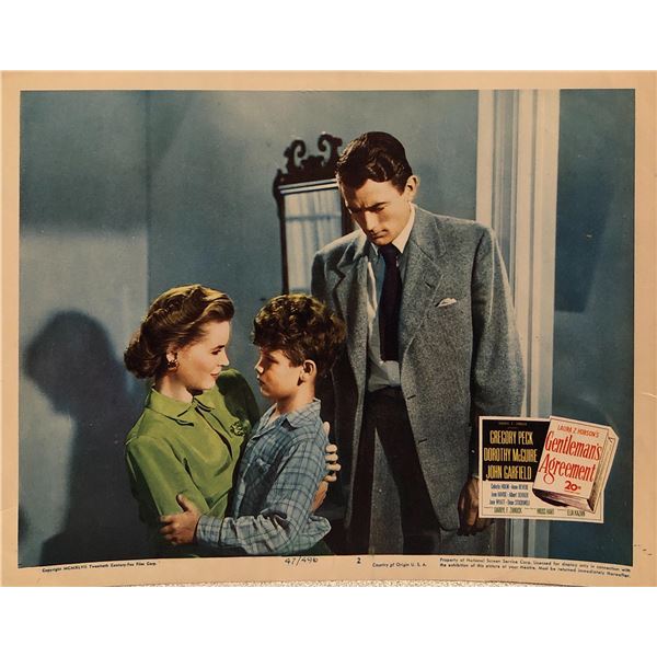 Gentleman's Agreement original 1947 vintage lobby card