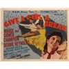 Image 1 : Give a Girl a Break original 1953 vintage lobby card