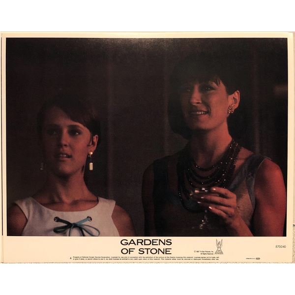 Gardens of Stone original 1987 vintage lobby card