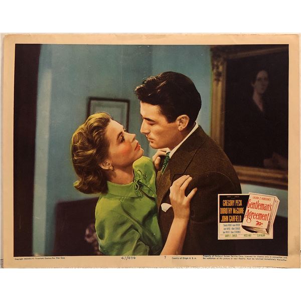 Gentleman's Agreement original 1947 vintage lobby card