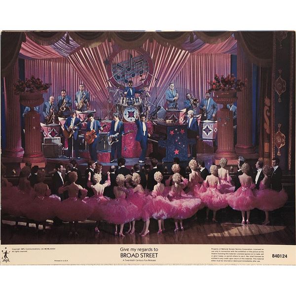 Give My Regards to Broad Street original 1984 vintage lobby card