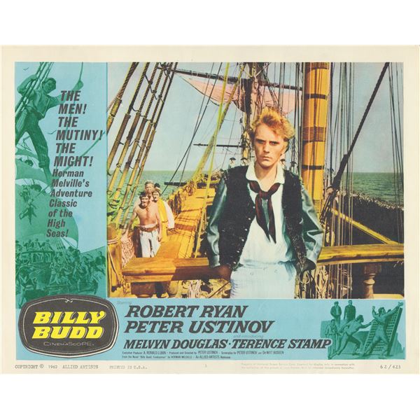 Billy Budd 1962 original vintage lobby card