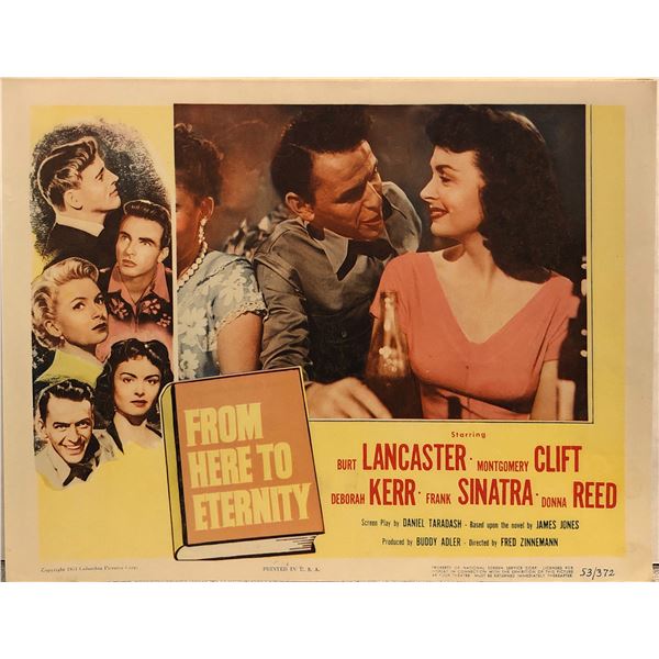 From Here To Eternity 1953 Original Vintage Lobby Card