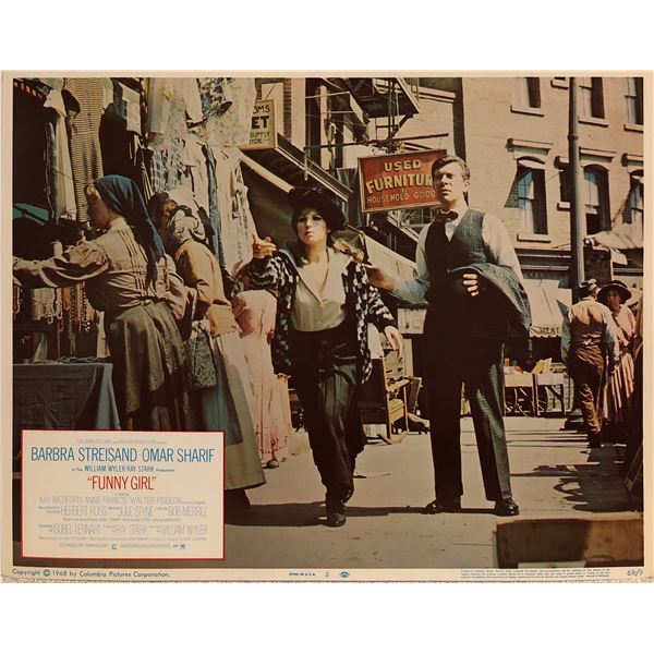 Funny Girl 1968 Original Vintage Lobby Card