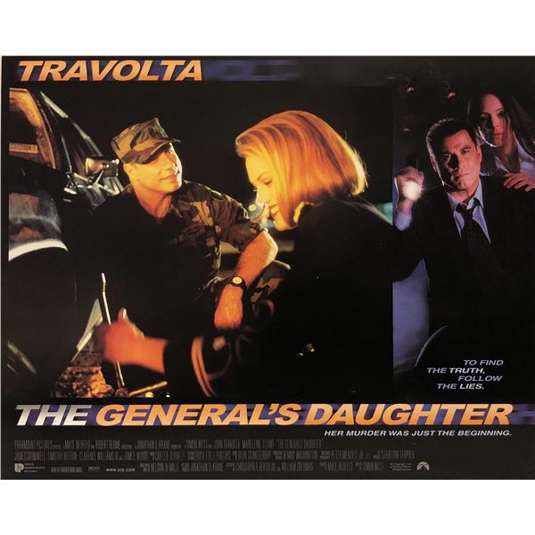 The General's Daughter original 1999 vintage lobby card