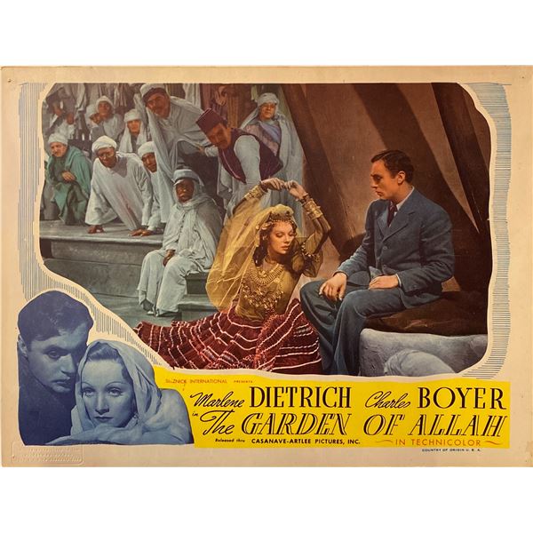 The Garden of Allah 1945R Original Vintage Lobby Card