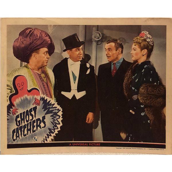 Ghost Catchers original 1944 vintage lobby card