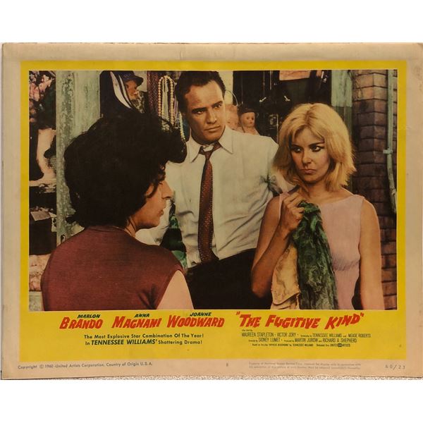 The Fugitive Kind 1960 Original Vintage Lobby Card