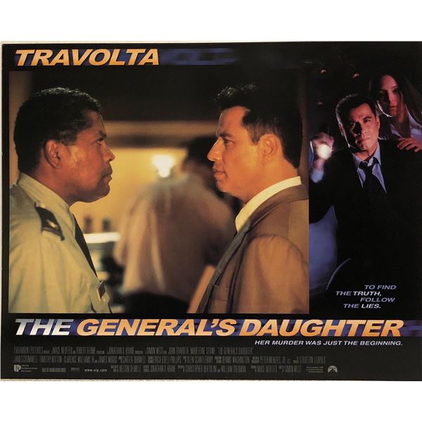 The General's Daughter original 1999 vintage lobby card