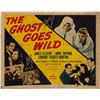 Image 1 : Ghost Goes Wild original 1946 vintage lobby card
