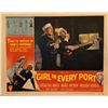 Image 1 : A Girl in Every Port original 1952 vintage lobby card