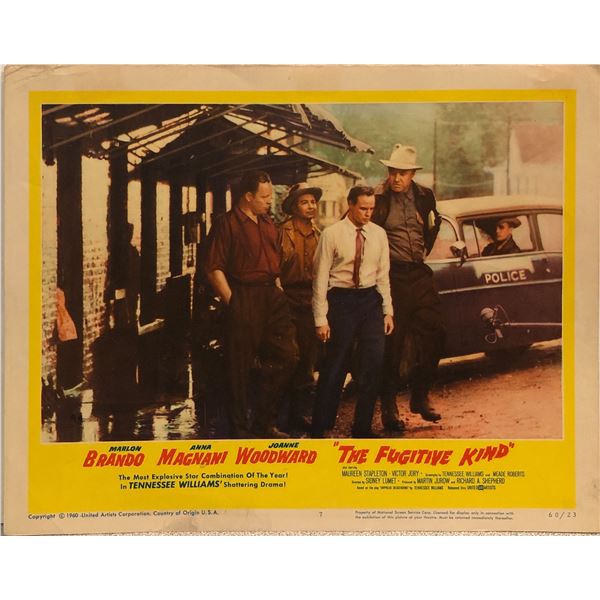 The Fugitive Kind 1960 Original Vintage Lobby Card