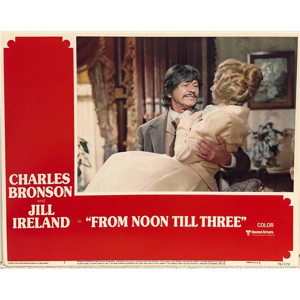 From Noon Till Three 1976 Original Vintage Lobby Card