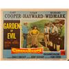 Image 1 : Garden of Evil Original Vintage Lobby Card