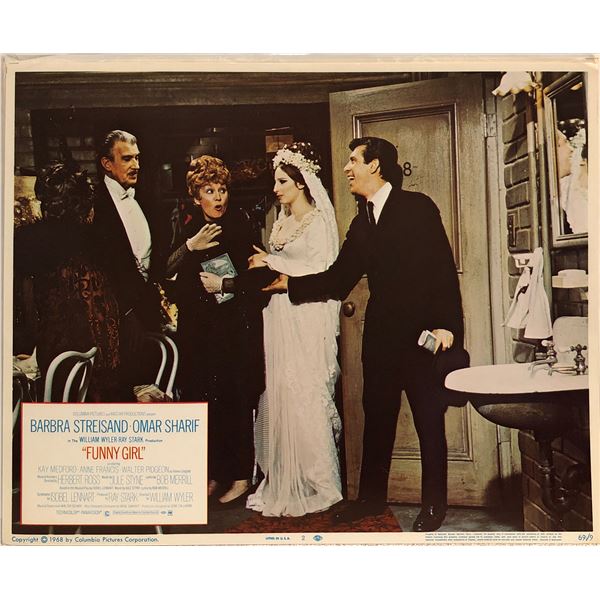 Funny Girl 1968 Original Vintage Lobby Card