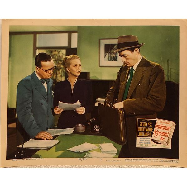 Gentleman's Agreement original 1947 vintage lobby card