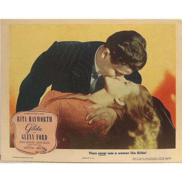 Gilda original 1946 vintage lobby card