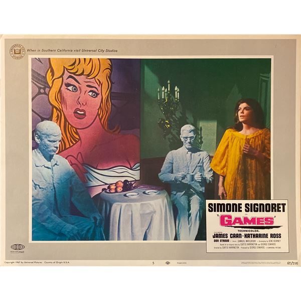 Games 1967 Original Vintage Lobby Card