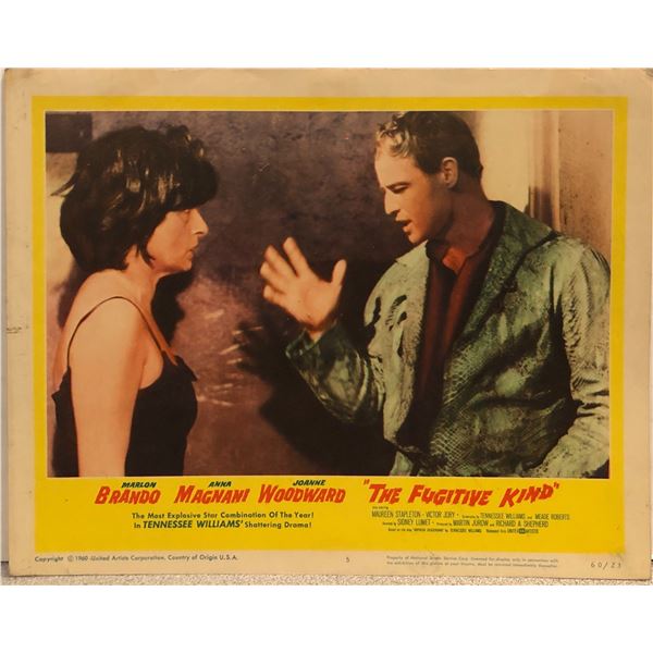 The Fugitive Kind 1960 Original Vintage Lobby Card