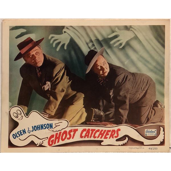 Ghost Catchers original 1949R vintage lobby card