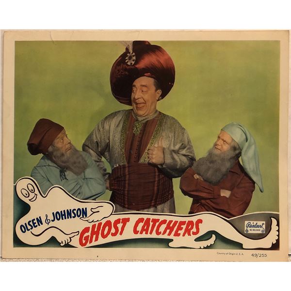 Ghost Catchers original 1949R vintage lobby card