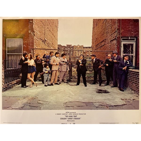 The Gang That Couldn't Shoot Straight 1971 Original Vintage Lobby Card
