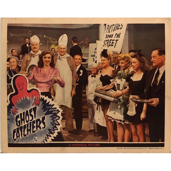 Ghost Catchers original 1944 vintage lobby card