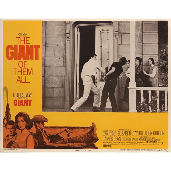 Giant original 1970R vintage lobby card