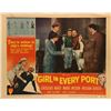 Image 1 : A Girl in Every Port original 1952 vintage lobby card