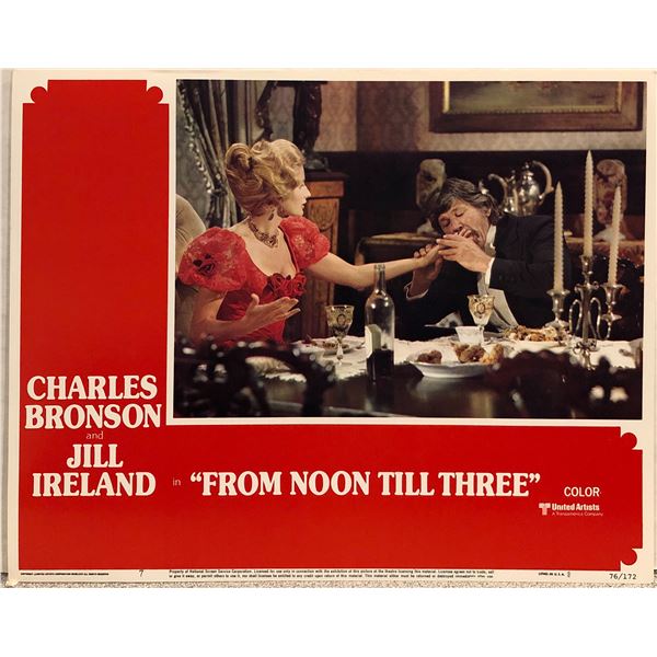 From Noon Till Three 1976 Original Vintage Lobby Card