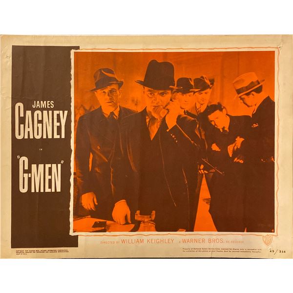 G-Men 1949R Original Vintage Lobby Card
