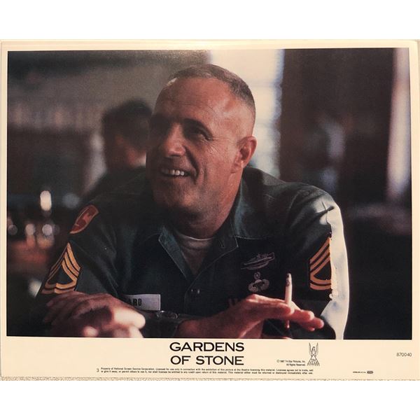 Gardens of Stone original 1987 vintage lobby card