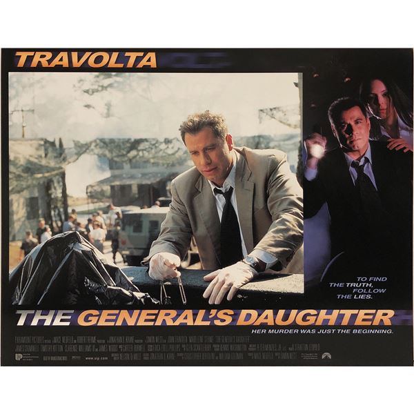 The General's Daughter original 1999 vintage lobby card