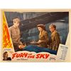 Image 1 : Fury in the Sky 1950R Original Vintage Lobby Card on Heavy Card Stock. 11x14 inches